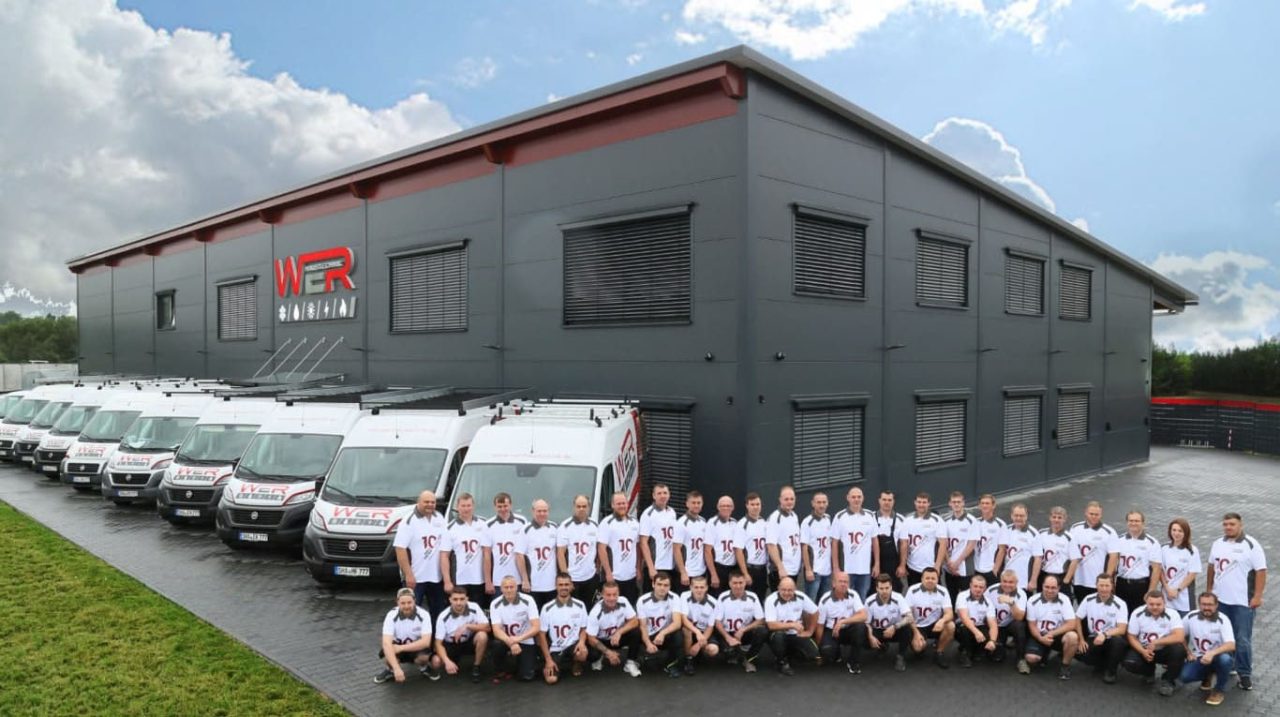 Team der WER Haustechnik GmbH in Schwäbisch Hall