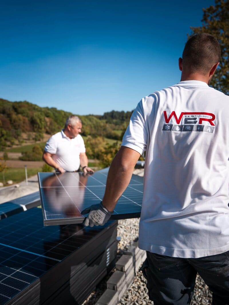 Photovoltaik – Projektaufnahme 46 von WER Haustechnik