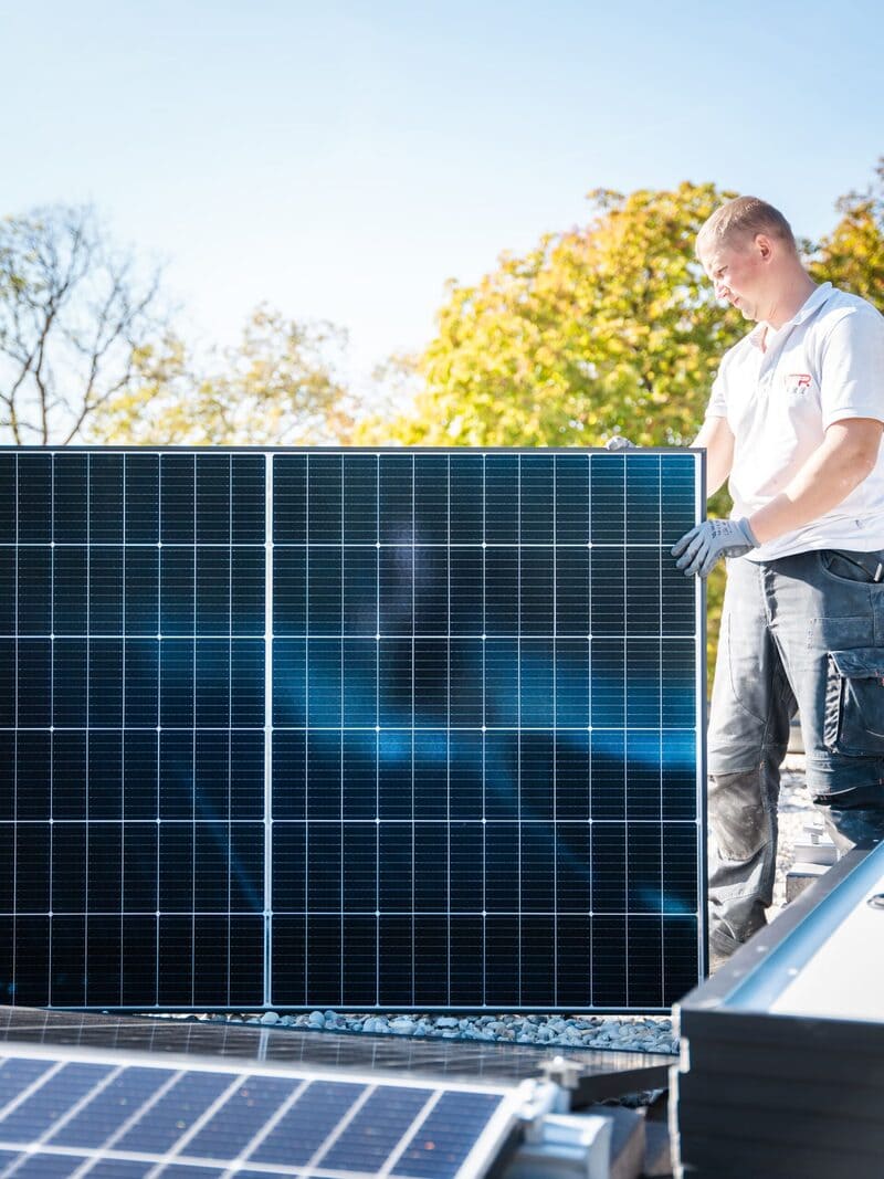 Photovoltaik – Projektaufnahme 36 von WER Haustechnik